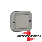 Legrand Plexo 55 Netatmo intelligens egypólusú kapcsoló / fényerőszabályzó, szürke, Legrand 069876L