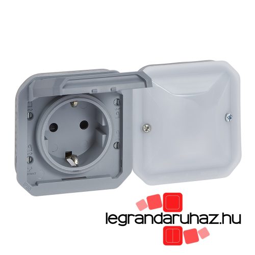 Legrand Plexo 55 Netatmo intelligens csatlakozóaljzat 16A, szürke, Legrand 069877L