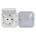 Legrand Plexo 55 Netatmo intelligens csatlakozóaljzat 16A, fehér, Legrand 069887L