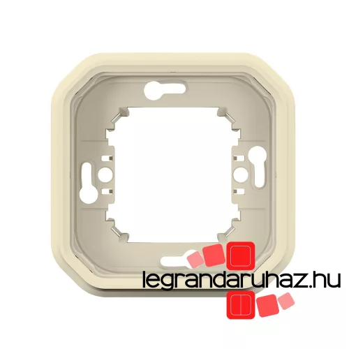 Legrand Plexo 55 egyes keret, elefántcsont, Legrand 069890L