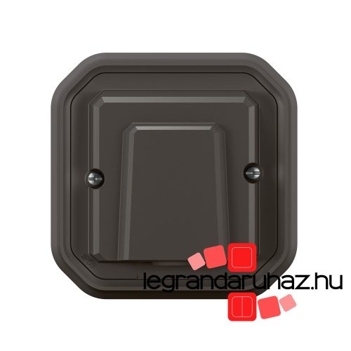Legrand Plexo 55 süllyesztett kábelkivezető sorkapoccsal 20 A, összeszerelt, antracit, Legrand 069899L