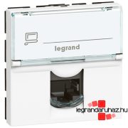   Legrand LCS2 Cat.6 A UTP 2 modulos Program Mosaic aljzat, fehér, Legrand 076574