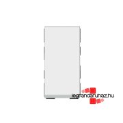   Legrand Program Mosaic fényjelzős váltóérintkezős nyomó szabad bekötőkapoccsal, 6A - 250V, 1 modulos, fehér , Legrand 077034L