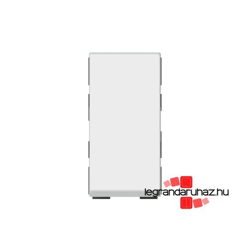 Legrand Program Mosaic fényjelzős váltóérintkezős nyomó szabad bekötőkapoccsal, 6A - 250V, 1 modulos, fehér , Legrand 077034L
