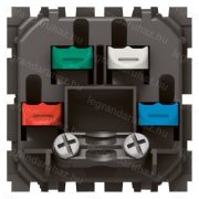   Legrand Program Mosaic kábelkivezető, 2m, 10A, fehér, Legrand 077551