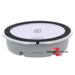 Legrand Vezeték nélküli töltő - bútorba süllyeszthető, 15 W, IP 44, alumínium, Legrand  077641L