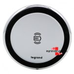 Legrand Vezeték nélküli töltő - bútorba süllyeszthető, 15 W, IP 44, alumínium, Legrand  077641L