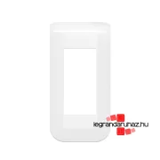   Legrand Program Mosaic keret 1x1 modulos, kat.szám 80250-re, fehér , Legrand 078801L