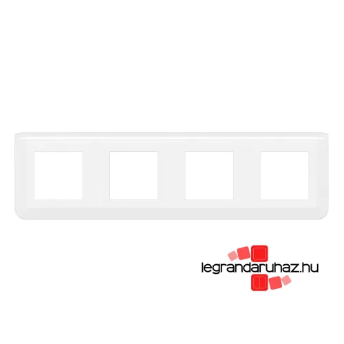 Legrand Program Mosaic keret 4x2 modulos, fehér , Legrand 078808L