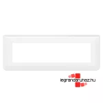 Legrand Program Mosaic keret 1x8 modulos, vízszintes, fehér , Legrand 078818L