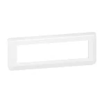 Legrand Program Mosaic keret 1x8 modulos, vízszintes, fehér , Legrand 078818L