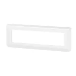 Legrand Program Mosaic keret 1x8 modulos, vízszintes, fehér , Legrand 078818L