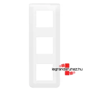   Legrand Program Mosaic keret 3x2 modulos, függőleges, fehér , Legrand 078823L