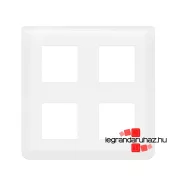   Legrand Program Mosaic keret 2x2x2 modulos, vízszintes, fehér , Legrand 078838L
