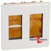   Legrand Program Mosaic süllyesztett doboz, 2x4 modulos, fehér , Legrand 078872L