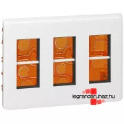   Legrand Program Mosaic süllyesztett doboz, 3x4 modulos, fehér , Legrand 078873L