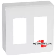   Legrand Program Mosaic keret 2x4 modulos, fehér , Legrand 078886L