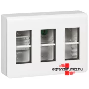   Legrand Program Mosaic keret 3x4 modulos, fehér , Legrand 078887L
