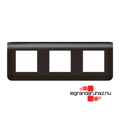 Legrand Program Mosaic keret 3x2 modulos, vízszintes, antracit , Legrand 079046L