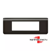   Legrand Program Mosaic 6 modulos keret, antracit , Legrand 079056L