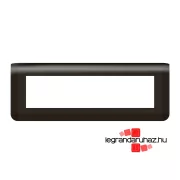   Legrand Program Mosaic 8 modulos keret, antracit , Legrand 079058L