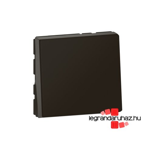 Legrand Program Mosaic váltókapcsoló, 10A, 2 modulos, antracit , Legrand 079111L