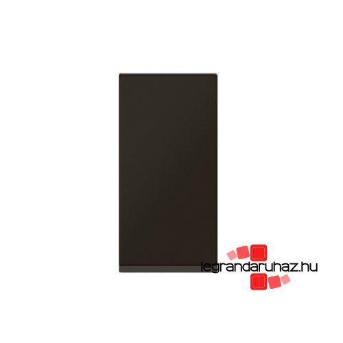 Legrand Program Mosaic egypólusú nyomó, easyLED 6A, 1 modulos, antracit , Legrand 079130L
