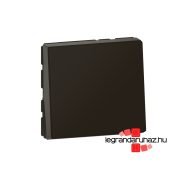   Legrand Program Mosaic egypólusú nyomó, easyLED 6A, 2 modulos, antracit , Legrand 079140L