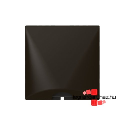 Legrand Program Mosaic kábelkivezető, 2 modulos, 20A, matt fekete , Legrand 079150L