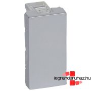   Legrand Program Mosaic vakfedél 1m, alumínium, Legrand 079270