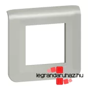   Legrand Program Mosaic keret 1x2m, alumínium, Legrand 079302