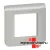 Legrand Program Mosaic keret 1x2m, alumínium, Legrand 079302