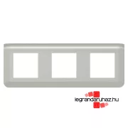   Legrand Program Mosaic keret 3x2 modulos, alumínium , Legrand 079306L