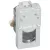 Legrand Program Mosaic LCS2 RJ45 aljzat Cat 6 FTP, 1 mod, alumínium, Legrand 079462