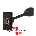 Legrand Program Mosaic HDMI 1.4, 1m matt fekete 079478L,  Legrand 079478L