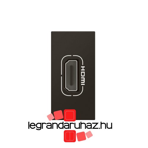Legrand Program Mosaic HDMI 1.4, 1m matt fekete 079478L,  Legrand 079478L