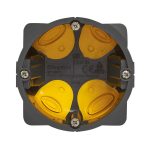Legrand Batibox Energy egyes süllyesztődoboz, gumis, 50 mm, Legrand 080031L