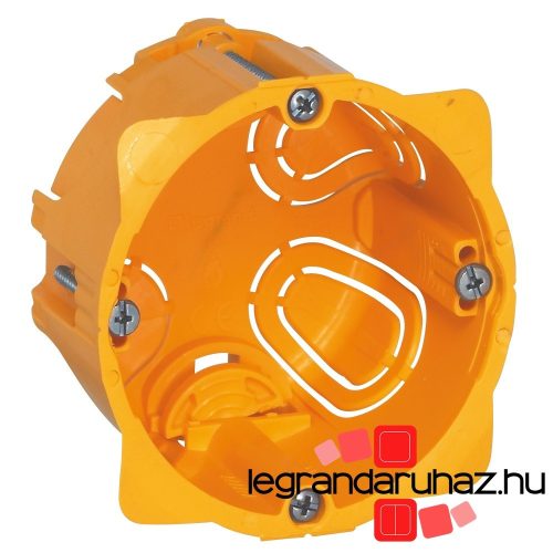 Legrand Batibox süllyesztődoboz gipszkartonfalba egyes doboz, 50mm mély, Legrand 080051