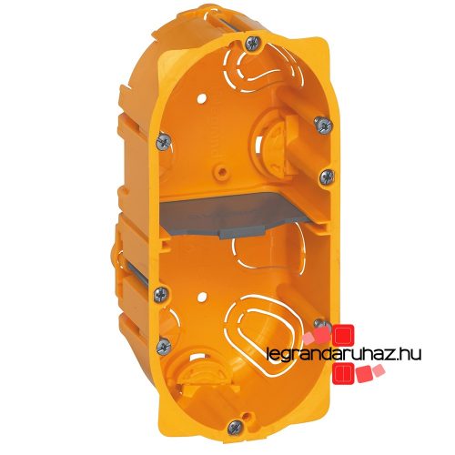 Legrand Batibox süllyesztődoboz gipszkartonfalba kettes doboz, 50mm mély, Legrand 080052