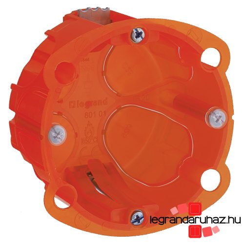 Legrand Batibox süllyesztődoboz univerzális, egyes doboz, 40mm mély, Legrand 080101