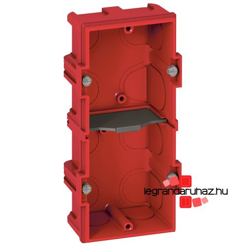 Legrand Batibox süllyesztődoboz téglafalba kettes doboz, 40mm mély, Legrand 080142