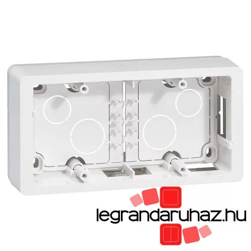 Legrand Céliane 2-es kiemelőkeret, fehér, Legrand 080242