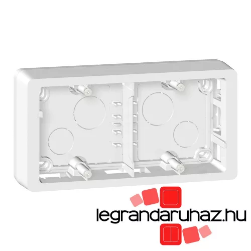 Legrand Céliane 2-es kiemelőkeret, titán, Legrand 080245