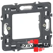   Legrand Céliane / Program Mosaic rögzítőperem 1-es (2 modul), körömmel (37mm), sorolható, Legrand 080269