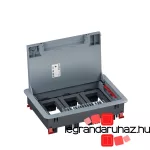Legrand padlódoboz betonpadlóhoz, műanyag, 12 modul, vízszintes, Legrand 080709