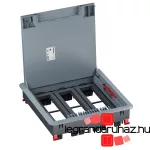 Legrand padlódoboz betonpadlóhoz, műanyag, 24 modul, vízszintes, Legrand 080711