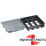 Legrand padlódoboz betonpadlóhoz, műanyag, 24 modul, vízszintes, Legrand 080711