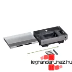 Legrand padlódoboz perem nélkül, álpadlóhoz, fém, 8 modul, függőleges, Legrand 080739