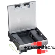   Legrand padlódoboz perem nélkül, álpadlóhoz, fém, 16 modul, függőleges, Legrand 080741