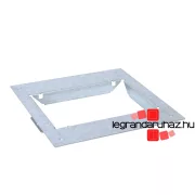   Legrand Szerelő lemez betonpadlóba univerzális betondobozhoz, standard és perem nélküli 8/12 modulos padlódobozhoz, Legrand 088081